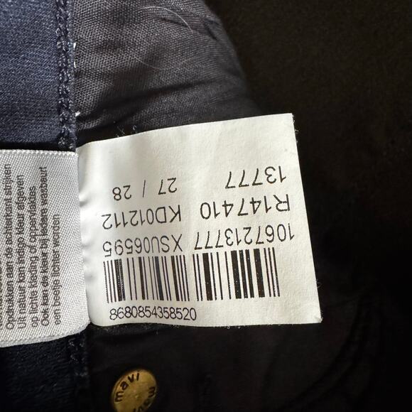 Mavi Jeans Co. Alexa Mid Rise Skinny Jeans Dark Wash Size 27 / 28 Casual Career - Picture 3 of 15